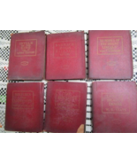 Vintage Little Leather Library Lot 9 Classic Literature Books Leather  B... - $1,413.68 MXN