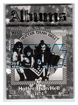 KISS Hotter Than Hell 2009 Albums Press Pass Card #74 - $4.85