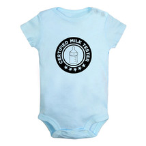 Certified Milk Tester Funny Romper Newborn Baby Bodysuits Jumpsuits Kids Outfits - $10.39+