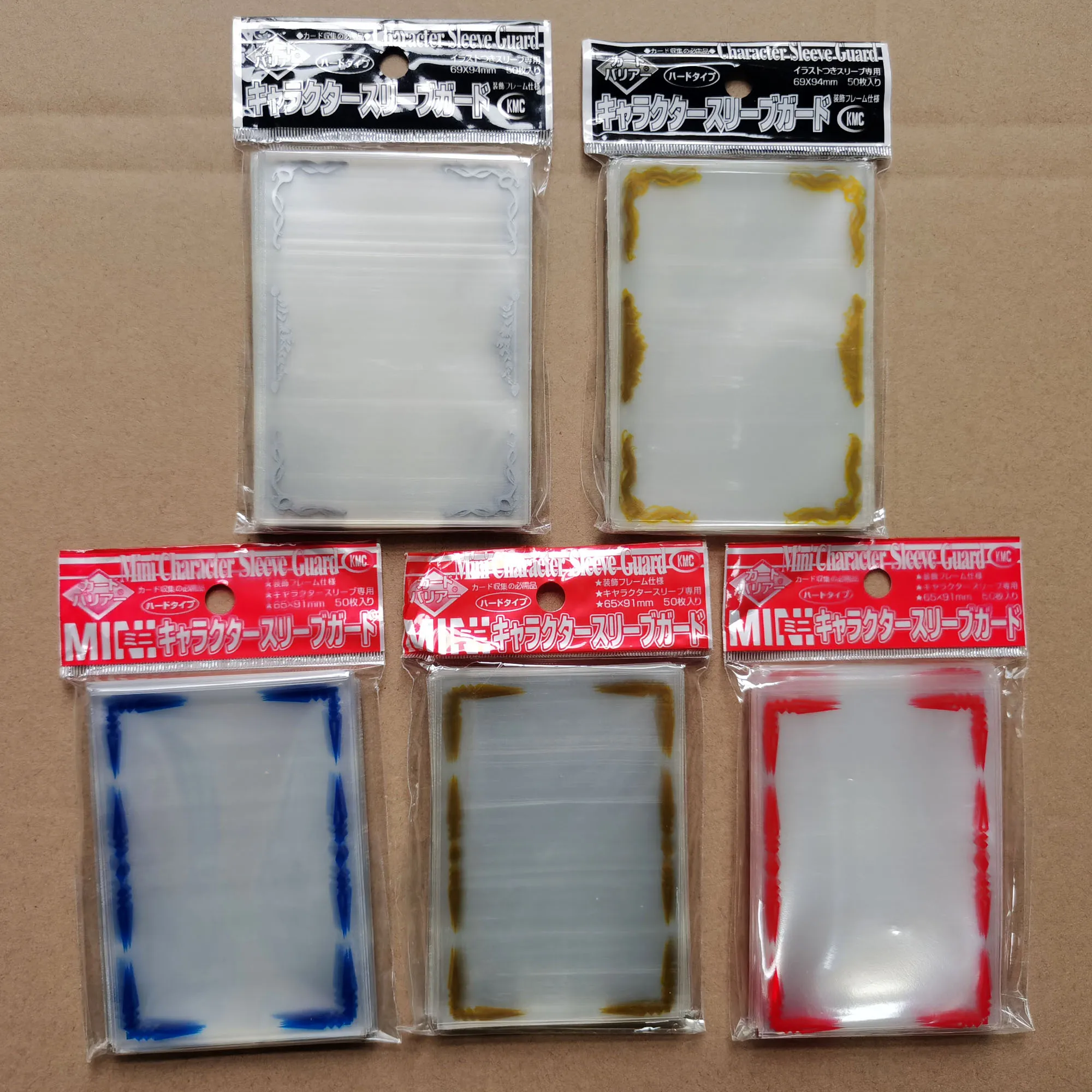 50Pcs/Pack Yu-Gi-Oh! Kmc Wtg Ptcg Cards Sleeve Game Yugioh Tcg Ocg Card Sleeves - £7.43 GBP