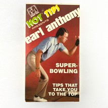 Hot Tips Presents Earl Anthony Super-Bowling VHS Video Tape - £19.54 GBP