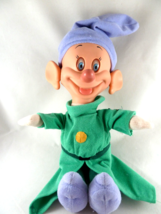 Vintage Disney Dopey plush seven dwarfs moving eyes and ears working CLEAN - £15.56 GBP