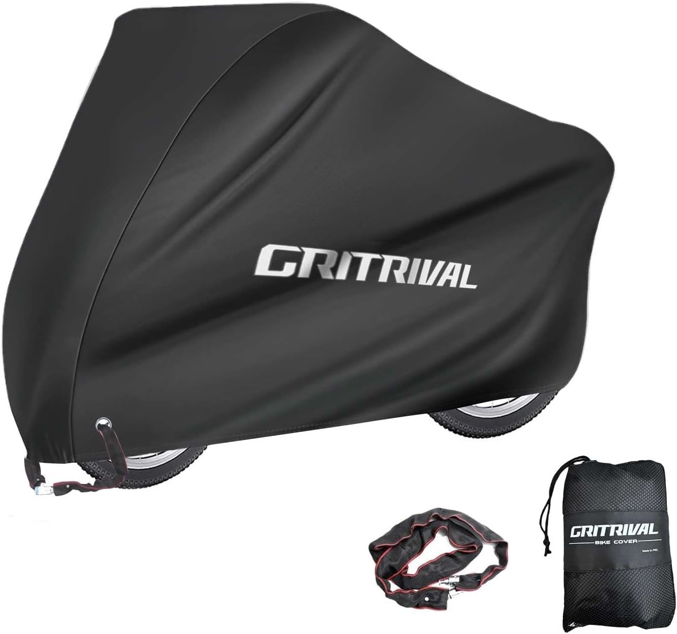 A Bike Rack Chain Lock Is Included With The Waterproof Gritrival Bike Co... - $34.92