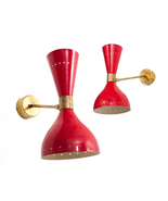 Pair of Mid-Century Modern Stilnovo Sconces, Night Lights for Home Décor - $238.51 CAD