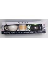 Friends Central Perk Mini Cup Set of 3 Ceramic 3.5 oz Decorative Cup Set... - $24.30 CAD