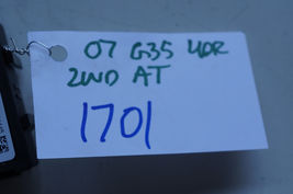 2007-2008 INFINITI G35 SEDAN KEYLESS ENTRY CONTROL MODULE COMPUTER UNIT 1701 image 2