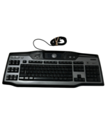 Logitech G11 Gaming Keyboard Blue Backlit Y-UG75A Program G-Keys Wired - $71.51 CAD
