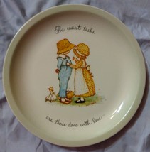1972 Holly Hobbie Collector Plate American greetings Corp Cleveland made in USA  - £7.43 GBP