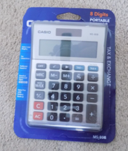 New--Casio 8 Digit Tax &amp; Exchange Calculator MS-80B--FREE SHIPPING! - $12.82