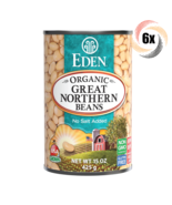 6x Cans Eden Foods Organic Great Northern Beans | 15oz | No Salt Added |... - $708.35 MXN
