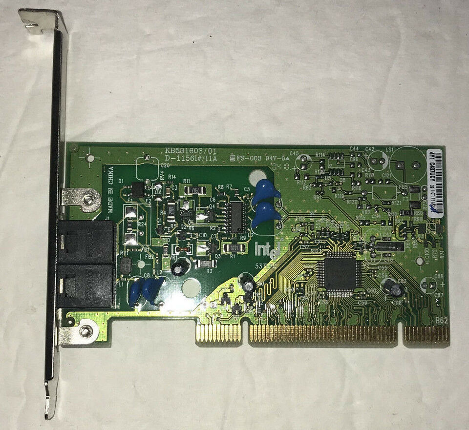 Dell 56k PCI Fax Modem Card D-11561#/I1A Intel 537EPG CN-0X2749 Works - $2.67