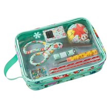 Pioneer Woman Sweet Romance Sewing Kit Carrying Case Scissors Needles 9-... - $535.04 MXN