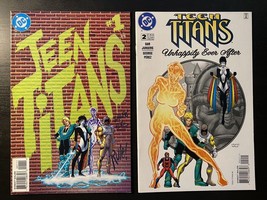 Teen Titans #1 - 5 Lot Of 5 1996 DC Comics Risk Argent Atom 1, 2, 3, 4, 5 Run - £8.93 GBP