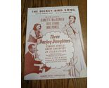 Vintage Sheet Music The Dickey-Bird Song - $18.69