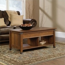 Pemberly Row Lift Top Coffee Table in Washington Cherry - £318.46 GBP