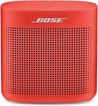 Portable Bluetooth, Wireless Speaker With Microphone: Bose Soundlink, Coral Red. - £173.12 GBP