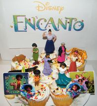 Disney Encanto Movie Cake Topper Set Cupcake Decorations 10 Figures and More! - £12.74 GBP