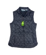 Womens Free Country Diamond Quilted Lightweight VesT Zipper Pockets Smal... - £10.50 GBP