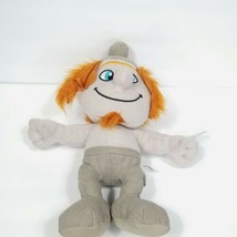 The Smurfs Grey Hackus Bad Red Hair Brown Pants Plush Stuffed Animal W Tag 13&quot; - $19.79