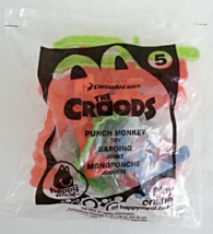 McDonalds 2013 The Croods Punch Monkey No 5 DreamWorks Childs Happy Meal Toy - £3.92 GBP