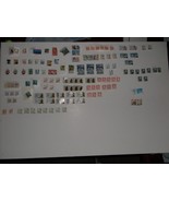 COLLECTION OF 123 STAMPS 120 ASSORTED U.S. 2 ITALIAN 1 GREAT BRITAIN - $24.99