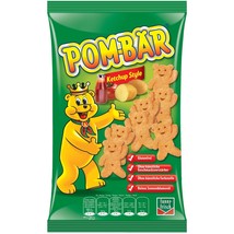 POM-BAR Bear Shaped Chips Ketchup -GLUTEN Free - Pack Of 1 -75g-FREE SHIPPING- - £7.09 GBP