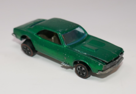 Mattel 1967 Hot Wheels Redline Emerald Green Custom Camaro Diecast Car S... - $124.99