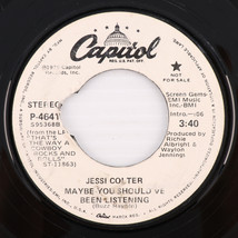 Jessi Colter – Maybe You Should&#39;ve Been Listening - Promotional 45 rpm 7&quot; Single - £9.10 GBP