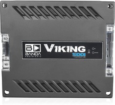 Banda Viking 5001 Amplificador 5000w 1 Canais Banda Audioparts 1 Ohm Car... - £314.27 GBP