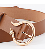 Women&#39;s belt decoration wide belt women all-match fashion Set of 2 Belt - $13.49