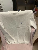 Chaps White Sweater Size M - £15.82 GBP