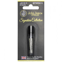 John James Signature Collection Betweens Size 10 Needles 25 Count - $17.95