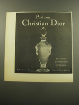 1959 Christian Dior Perfume Advertisement - $18.49