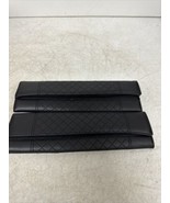 2x Black Leather Car Safety Belt Covers Seat Belt Shoulder Pad - £6.22 GBP