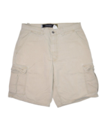 Vintage Levis Silvertab Shorts Mens 33 Cargo Baggy Relaxed Fit Khakis 19... - £22.71 GBP