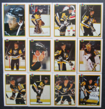 1990-91 Bowman Pittsburgh Penguins Team Set of 12 Hockey Cards - £6.29 GBP