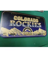 Great Collectible License Plate Tag....COLORADO ROCKIES.............Free... - £7.56 GBP