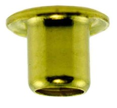 (4) 3/32&quot;x5/32&quot; SE3-5 hollow Brass EYELETS Compatable for O Gauge  Trains  Parts - £5.50 GBP