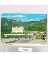 US Air Force Academy Colorado Springs CO 1970s 4x6 Scalloped Postcard Fo... - $9.89