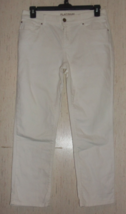 Excellent Women&#39;s Chico&#39;s Platinum Ivory 5 Pocket Denim J EAN S Size 0.5 (6) - £26.12 GBP