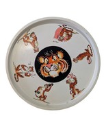 Vintage Esso Exxon Gas 13&quot; Tin Litho Metal Beer Serving Tray Tiger in Yo... - $34.20 CAD