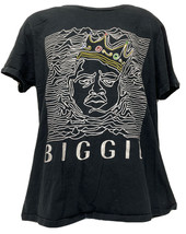 Biggie Smalls Men&#39;s Black Abstract Graphic T-Shirt - Size 2XL - $14.77
