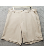 DOCKERS Shorts Mens Size 38 Tan Golf Performance Flat Front Outdoor Butt... - $27.65 CAD