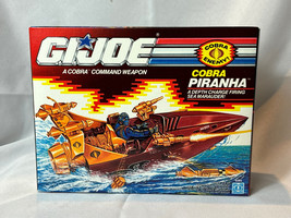 1989 Hasbro Inc GI Joe COBRA PIRANHA Cobra Enemy  In Factory Sealed Box - £126.88 GBP