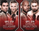 UFC 173 Barao vs Dillashaw / UFC 174 Johnson vs Bagautinov DVD | Region 4 - $14.89