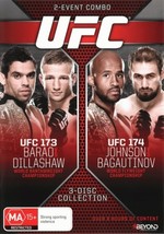 UFC 173 Barao vs Dillashaw / UFC 174 Johnson vs Bagautinov DVD | Region 4 - £11.62 GBP