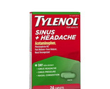 Tylenol Sinus + Headache Non-Drowsy Daytime 24 Caplets Exp 2025 - $14.84