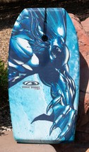 VINTAGE MOREY BOOGIE BODY BOARD 80s BEACH SURF LEASH RARE CLAWED SEA MON... - $98.99