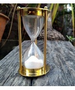 Nautical Vintage Brass Glass Sand Timer 1 Min| Best Gift And Collectible... - €25,67 EUR