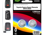 KEY FOB REMOTE Batteries (2) for 2012-2023 TOYOTA CAMRY REPLACEMENT, FRE... - £3.70 GBP